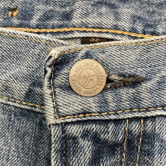 FRYE  JEANS  LADIES 💯 COTTON - Picture 6 of 14